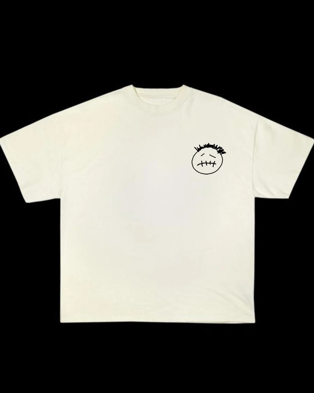 Stickman face t-shirt